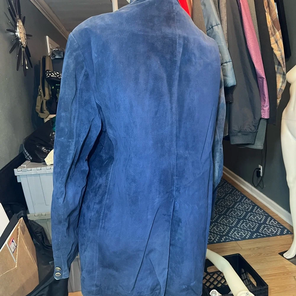 Vintage Mens L Suede Leather Jacket 1970’s Pigskin By Jimmy Dean * Rare Find - Picture 9 of 9